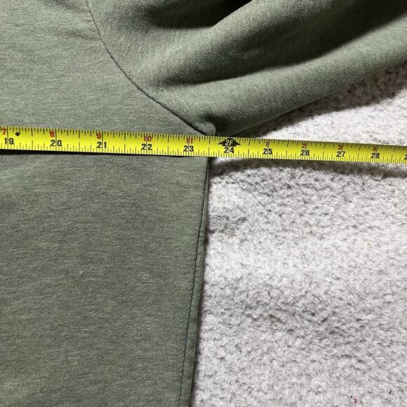 Naketano Sweatshirt Mens Large Green A Brave New World Full Zip Cowl Neck - Picture 15 of 16